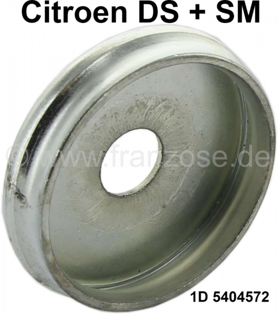 Sonstige-Citroen - Beugel (ronde metalen schijf) voor de achterste rubberen bumper. Geschikt voor Citroen DS 