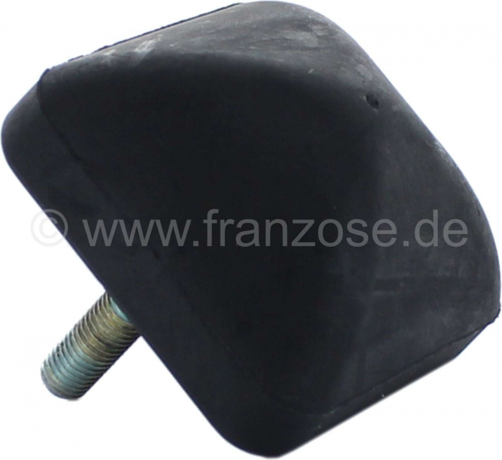 Sonstige-Citroen - Vierkante rubberen bumpstop, voor de achteras. Geschikt voor Citroen DS Break + DS Cabrio.
