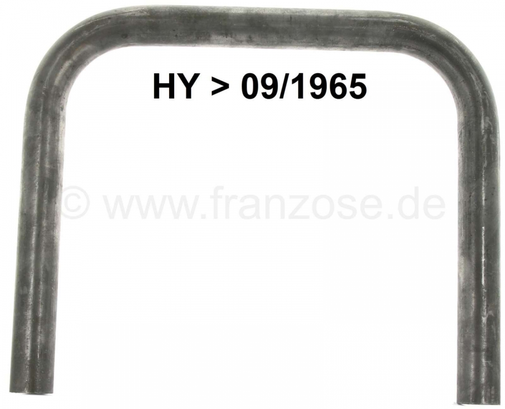 Citroen-DS-11CV-HY - Achterbumper (1 stuk). Geschikt voor Citroen HY, tot bouwjaar 09/1965, Or. no. H663-99