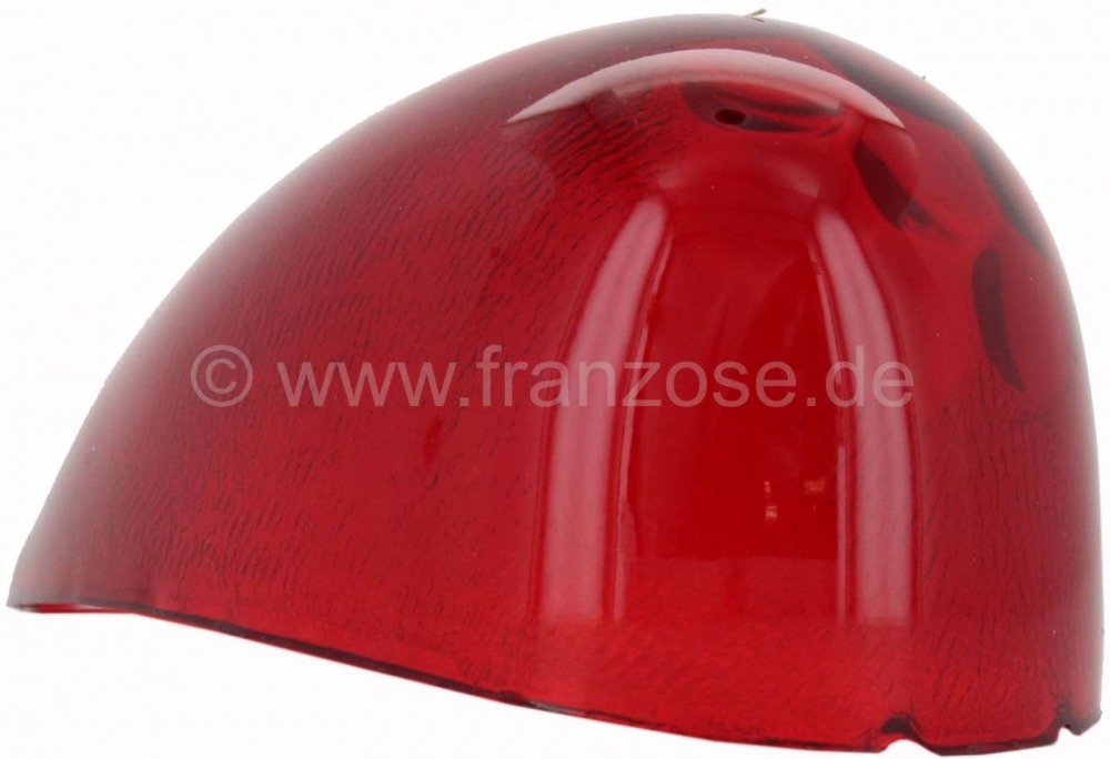 Citroen-DS-11CV-HY - Knipperlichtkap achteraan. Kleur: rood. Geschikt voor Citroen 11CV + 15CV. Afmeting: 95 x 