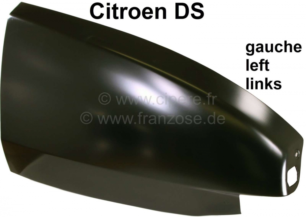 Sonstige-Citroen - Achterspatbord links, gemaakt van plaatstaal. Geschikt voor Citroën DS.