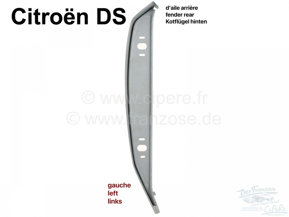 Sonstige-Citroen - Achterspatbord links. Reparatiepaneel voor het spatbordschutbord. Het plaatwerk is het com