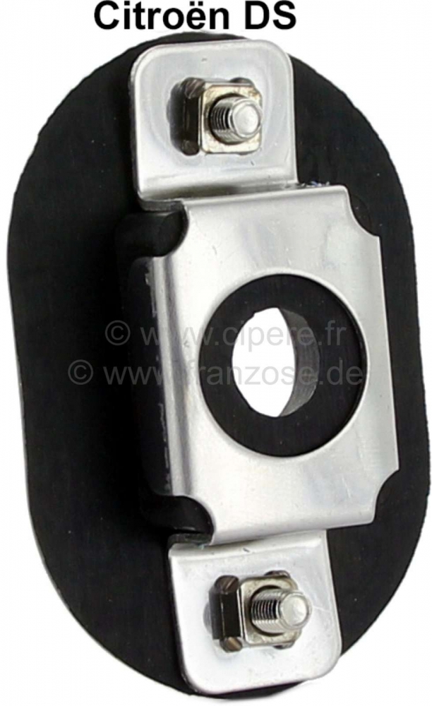 Sonstige-Citroen - Achterspatbord. Rechthoekige beugel, compleet, incl. rubber + rubberen pad (spatbordbeugel