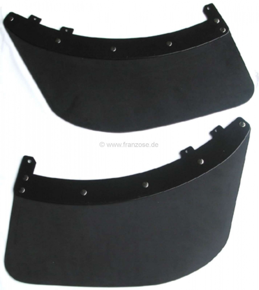 Citroen-DS-11CV-HY - Spatlappen (2 stuks) achter. Geschikt voor Citroen 11CV + 15CV.
