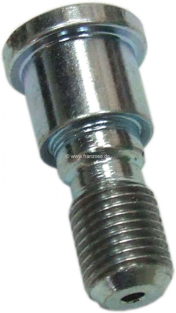 Citroen-DS-11CV-HY - Wielbout voor BM velg. Geschikt voor Citroen 11CV + 15CV. Afmeting: M12 x 125, lengte: 38,