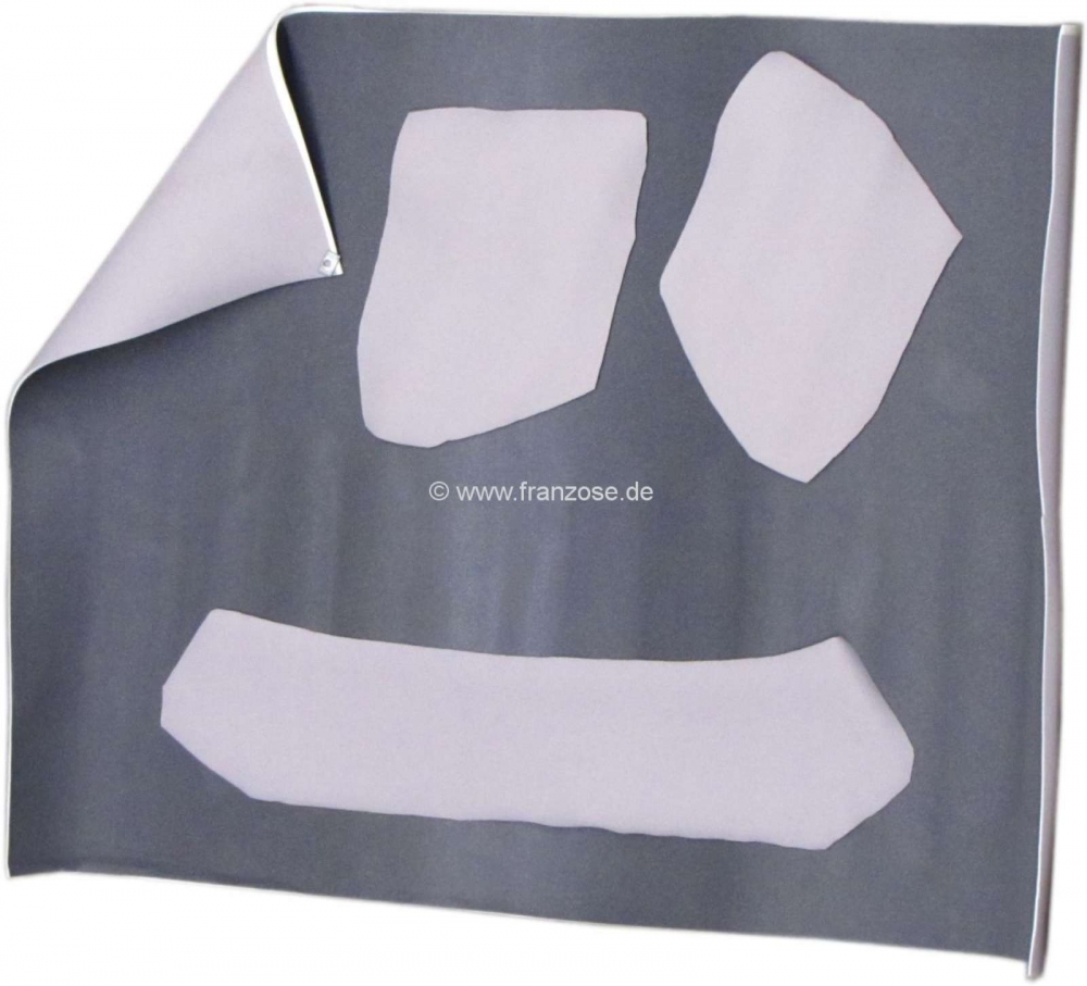 Sonstige-Citroen - Hemelbekledingsset (lichtgrijs), met schuim (ca. 7 mm) aan de achterkant. Geschikt voor Ci