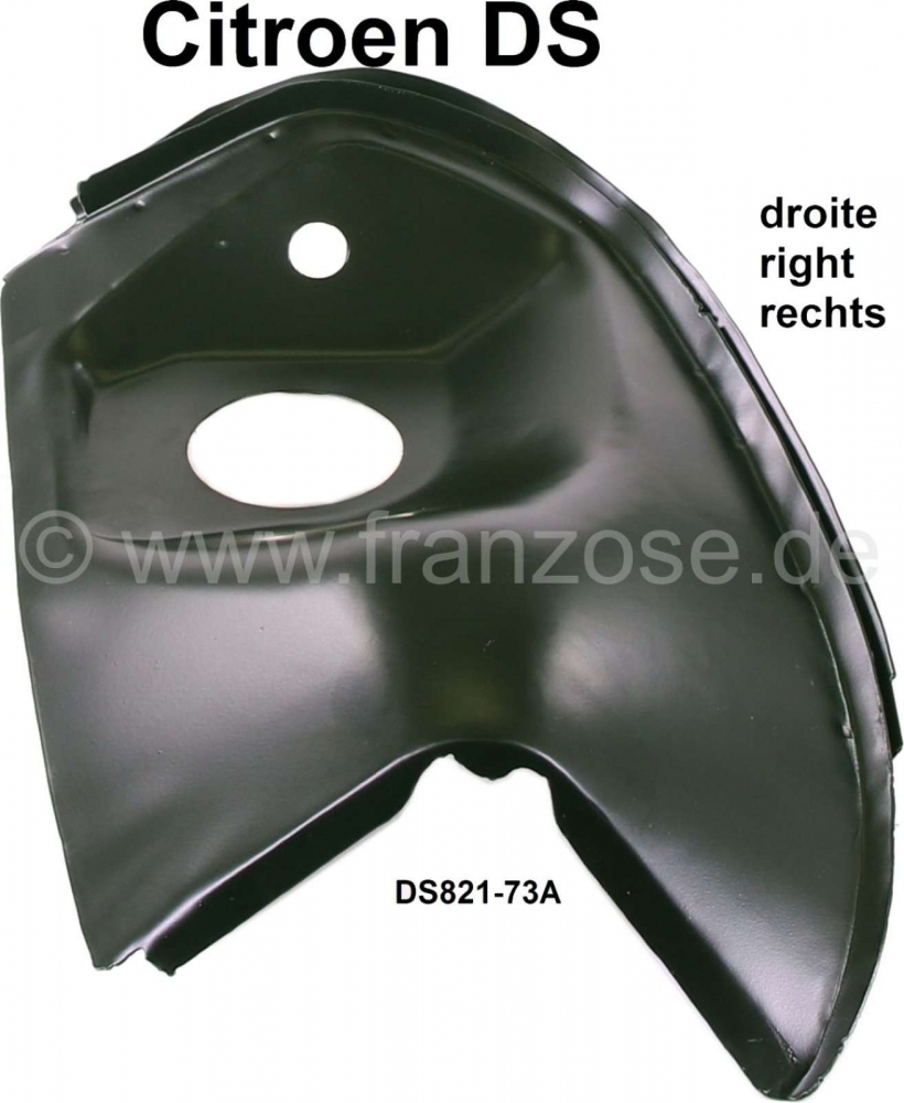 Sonstige-Citroen - Achterkant, reparatiepaneel tankvulopening onder het rechter achterspatbord (rechteroor). 