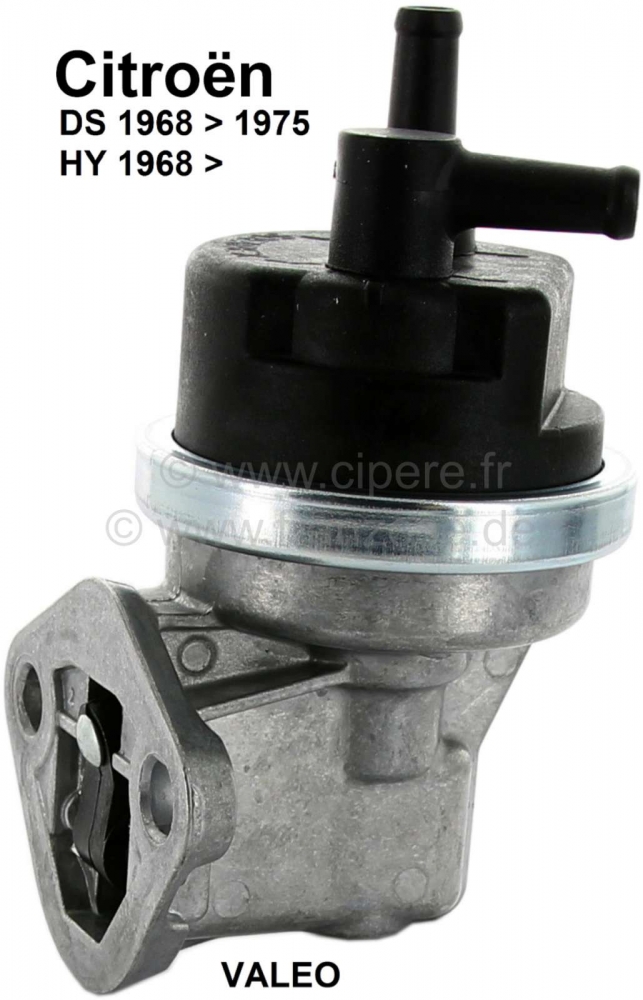 Citroen-DS-11CV-HY - Benzinepomp, met korte bedieningshendel. Geschikt voor Citroen DS, van modeljaar 1968 tot 