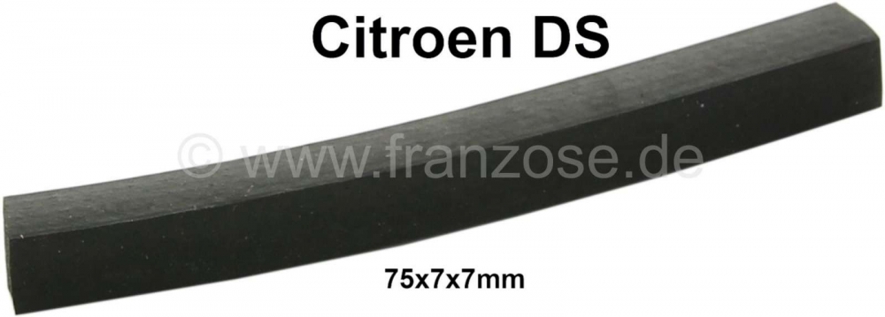 Citroen-DS-11CV-HY - Rubberen strip tankvulklep (demping tankvulklep). Geschikt voor Citroen DS. Of. DX175-94 M