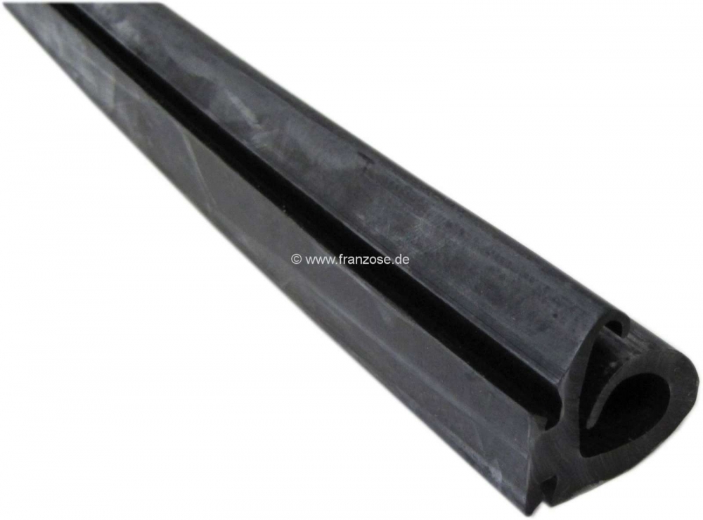 Citroen-DS-11CV-HY - Deurraamafdichting op de softtop. Geschikt voor Citroen DS Cabrio. Bestaande uit 2 x dicht