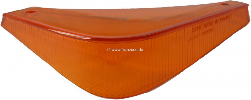 Citroen-DS-11CV-HY - Knipperlichtkap rechtsachter. Kleur: oranje. Geschikt voor Citroen DS Cabrio. Zeer hoge kw