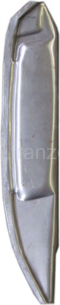 Citroen-DS-11CV-HY - Opstaande plaat links + rechts, B-stijl. Geschikt voor Citroen DS Cabrio. (Bevestiging voo