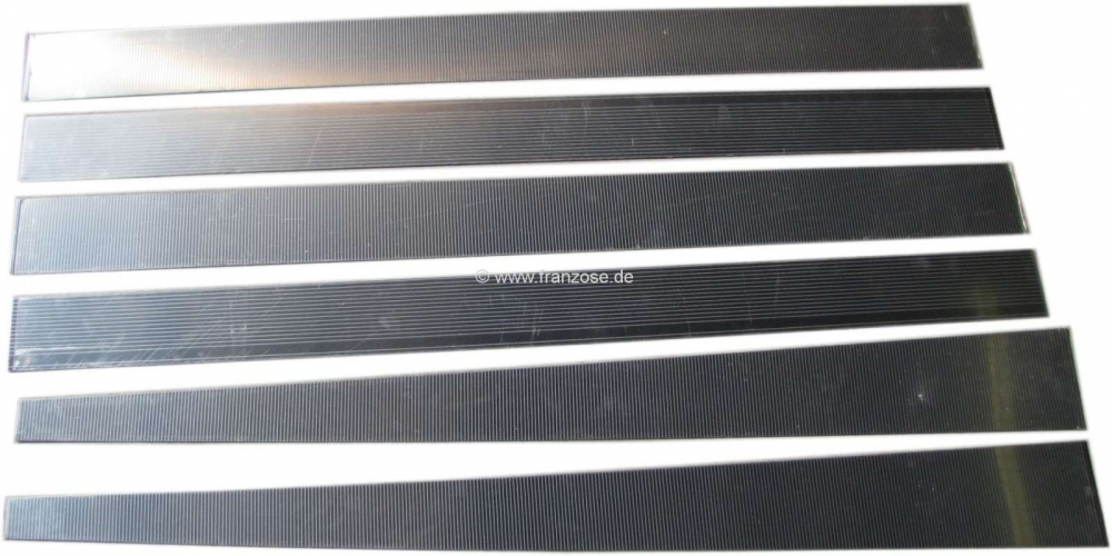 Citroen-DS-11CV-HY - Roestvrijstalen dorpelpanelen + roestvrijstalen deurpanelen. Geschikt voor Citroen DS Cabr