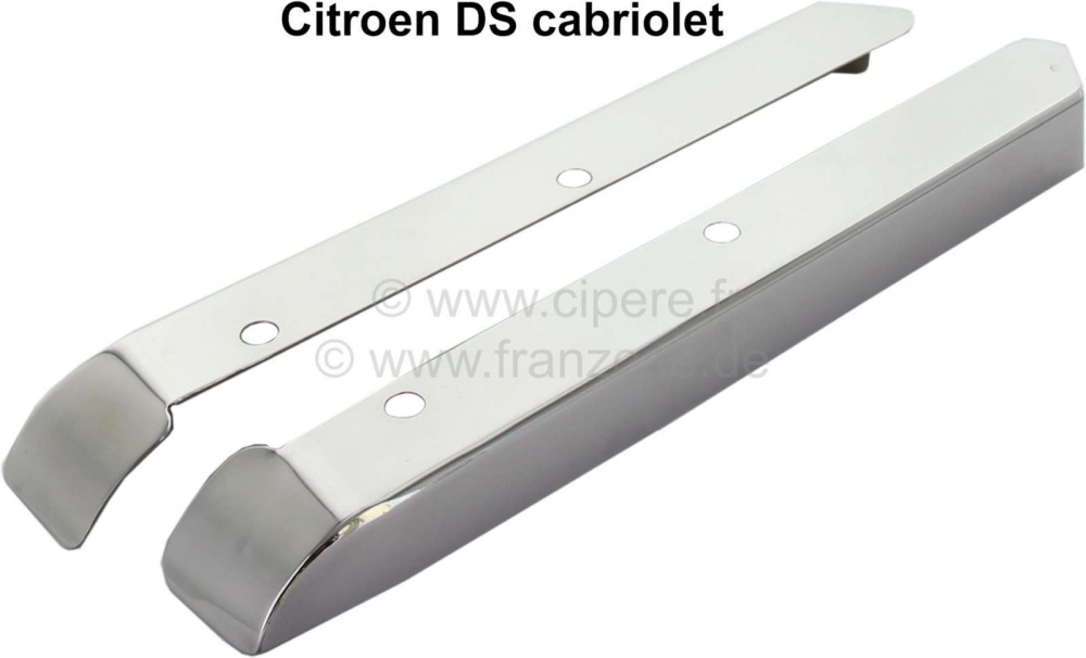 Sonstige-Citroen - Stoelconsolebekleding (voor 1 stoel). Geschikt voor Citroen DS Cabriolet. Materiaal: Gepol