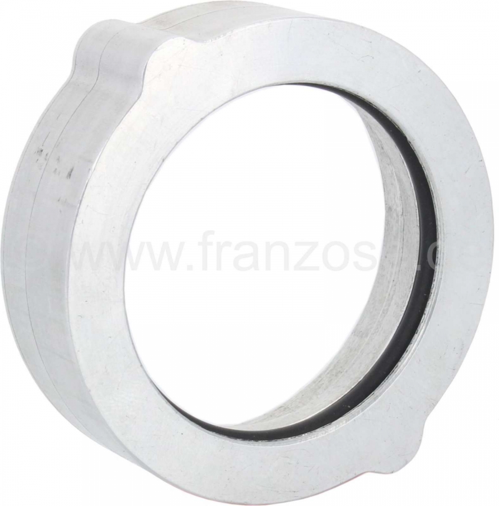 Citroen-DS-11CV-HY - Aluminium adapterring bij het ombouwen van Zenith carburateur naar Solex. Geschikt voor Ci