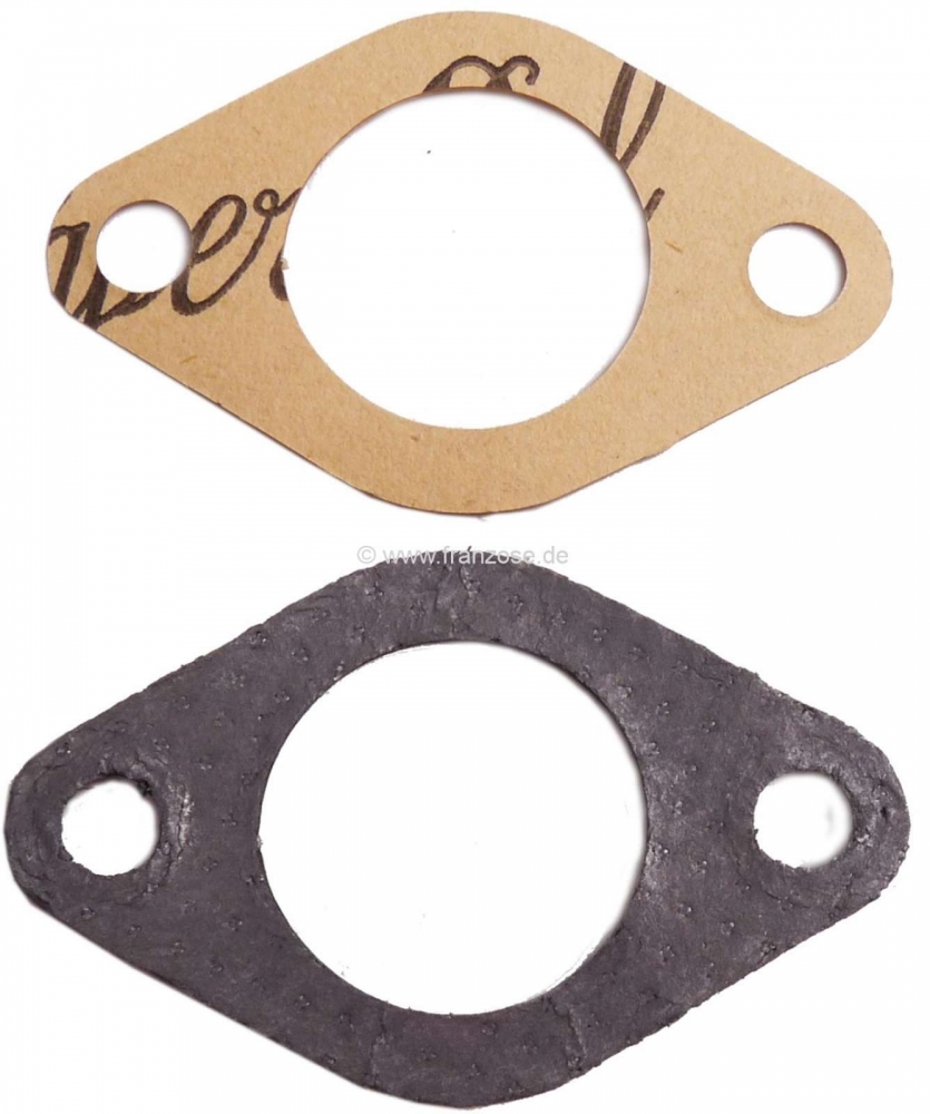 Peugeot - Ovale carburateurvoetpakking (2 stuks). Geschikt voor Citroen ID19, HY, 11CV. Peugeot. Bin