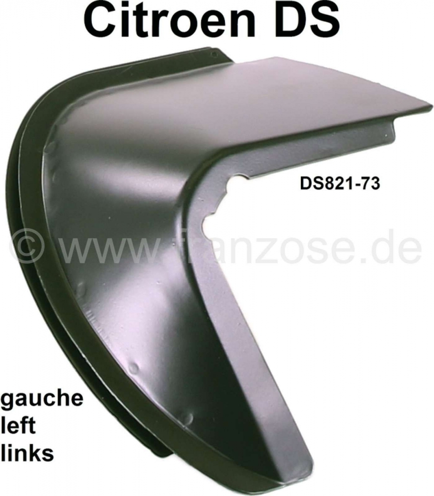 Sonstige-Citroen - Achterkant, reparatiepaneel onder het linker achterspatbord (linkeroor). Geschikt voor Cit