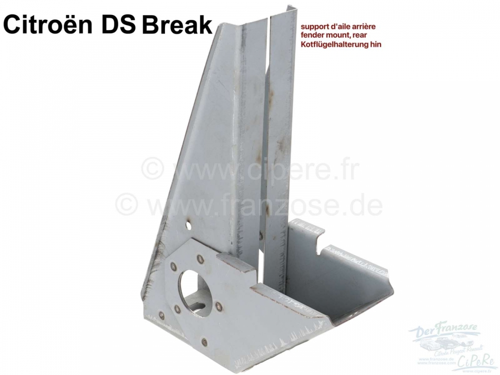 Sonstige-Citroen - Achterspatbord. Spatbordbeugel reparatieplaat. Montage links + rechts (per stuk). Geschikt
