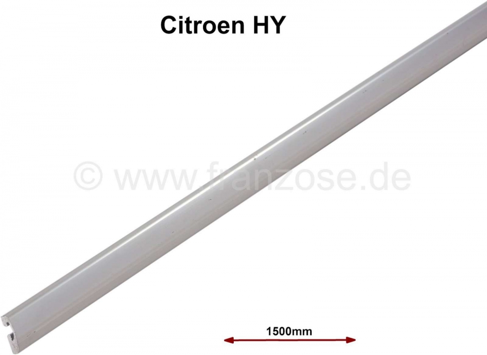 Citroen-DS-11CV-HY - Aluminium randprofiel (1500mm) voor de zijpanelen in de bak. Geschikt voor de vroege Citro
