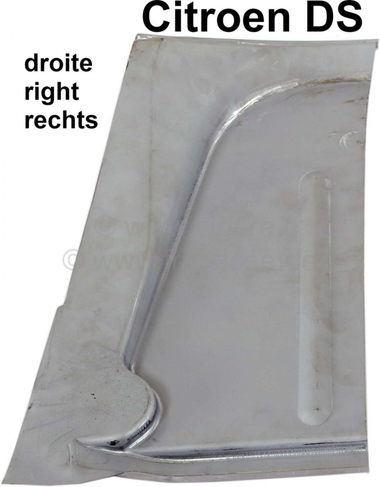 Sonstige-Citroen - Pakketplank hoek reparatiepaneel rechts. Geschikt voor Citroen DS sedan.