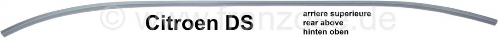 Citroen-DS-11CV-HY - Plaatwerkhouder (carrosseriezijde) voor de bovenste (dwarse) kofferafdichting. Geschikt vo