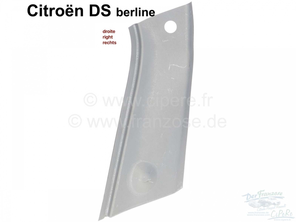 Citroen-DS-11CV-HY - C-stijl rechtsboven, binnenste plaatwerk van de C-stijl. Geschikt voor DS sedan. Het passe