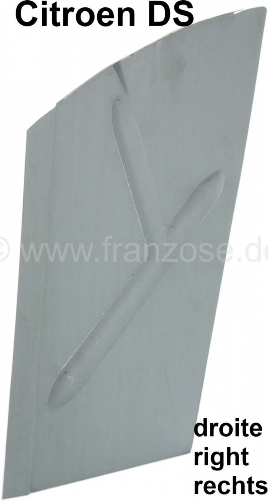 Citroen-DS-11CV-HY - C-stijl rechtsboven, buitenste paneel (niet de buitenste bekleding). Geschikt voor DS seda