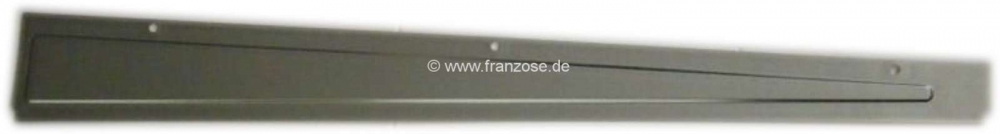 Citroen-DS-11CV-HY - Dorpelafdekplaat, van onderaf. Geschikt voor Citroën DS. Deze plaat wordt vanaf de onderk