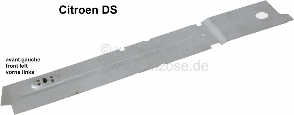 Sonstige-Citroen - Linker zijelement vooraan. Onderpaneel met de bocht naar boven (eindpunt linksvoor, ondera