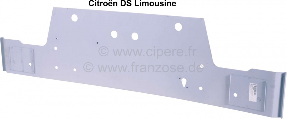 Citroen-DS-11CV-HY - Vloerpaneel tussen tankvloerpaneel en kofferbodempaneel. Versterkte versie gemaakt van 1,5