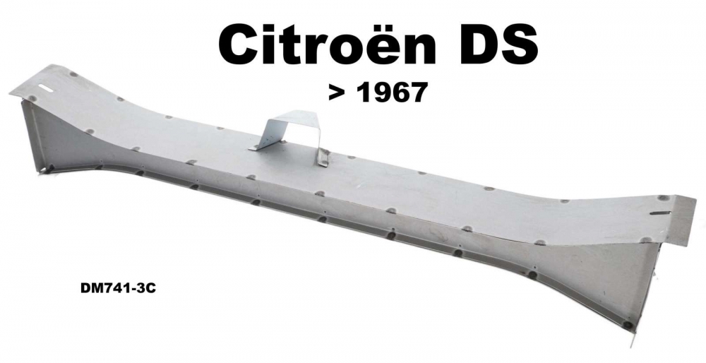 Citroen-DS-11CV-HY - Voorste dwarsbalk, ingelast. Geschikt voor Citroen DS, tot modeljaar 1967, Bestelnr. DM741
