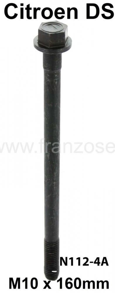 Citroen-DS-11CV-HY - Schroef voor bevestiging van de cilinderkop (cilinderkopschroef), aan de inlaatzijde (lang