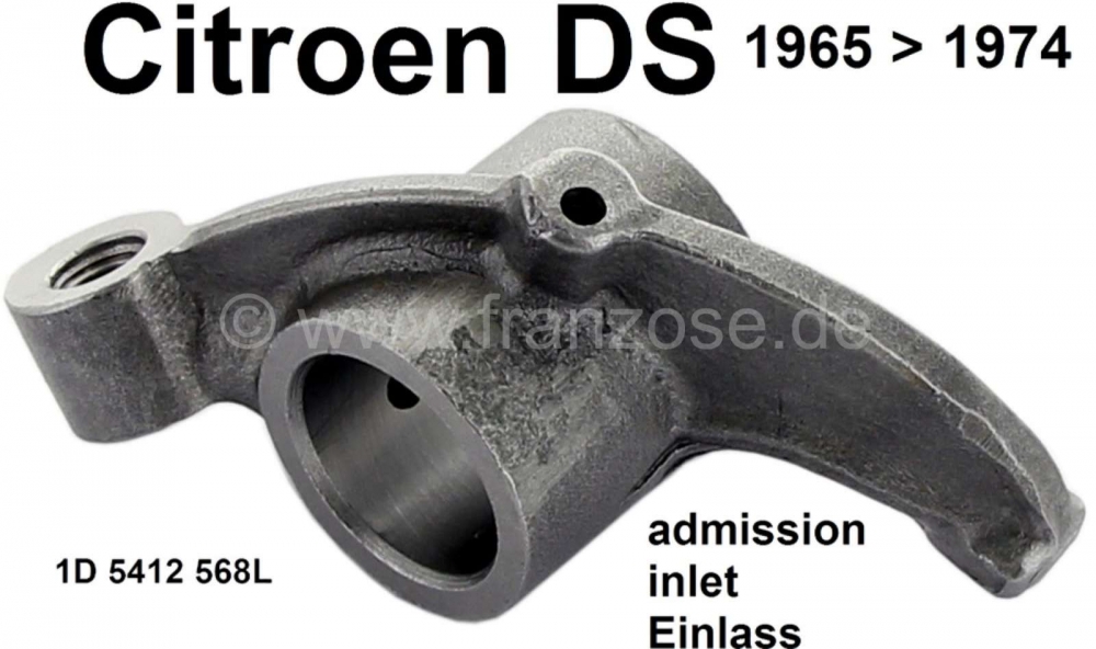 Sonstige-Citroen - Tuimelaarinlaat, geschikt voor Citroen DS, vanaf modeljaar 1965, Citroen HY met aluminium 