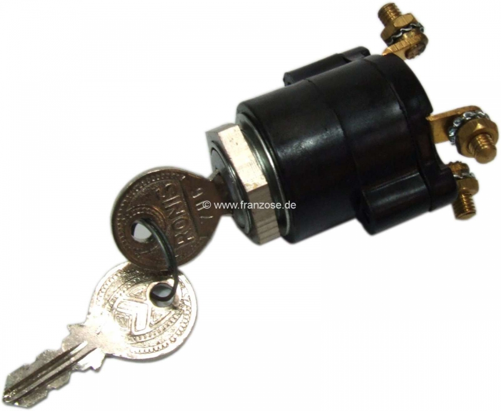 Citroen-DS-11CV-HY - Contactslot (zoals origineel). Geschikt voor Citroen 11CV/15CV, vanaf bouwjaar 06/1952 Of.