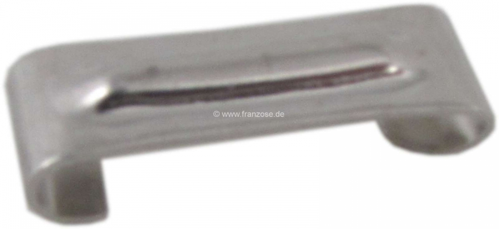 Citroen-DS-11CV-HY - Afdekkap voorruitlijst. Geschikt voor Citroen 11CV. Afmeting: 7 x 21mm. Of. Nr. 213201