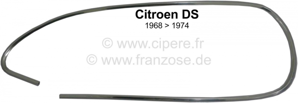 Sonstige-Citroen - Koplamp sierlijst links, gemaakt van kunststof. Geschikt voor Citroen DS, vanaf modeljaar 