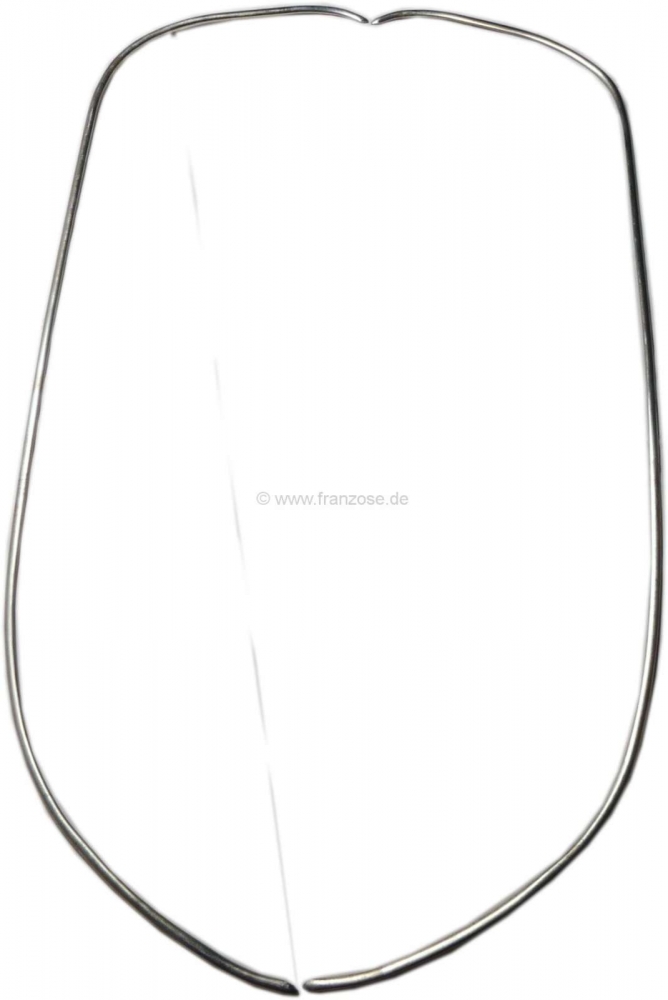 Citroen-DS-11CV-HY - Sierlijst voor het radiatorrooster. Geschikt voor Citroen 11BN.