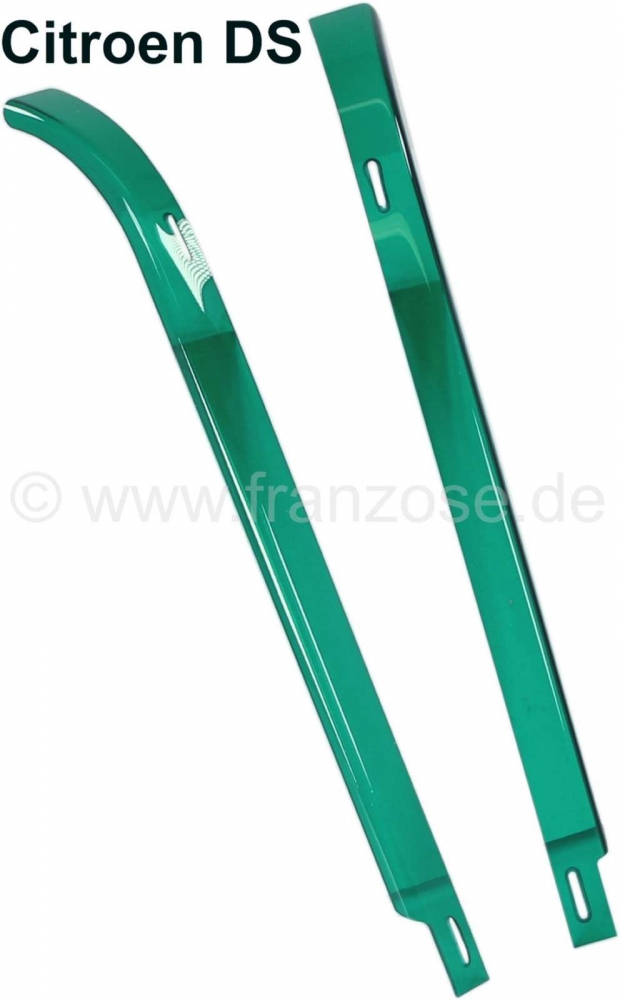 Sonstige-Citroen - Winddeflector (2 stuks), voor de ramen van de voordeur. Kleur: groen. Geschikt voor Citroe