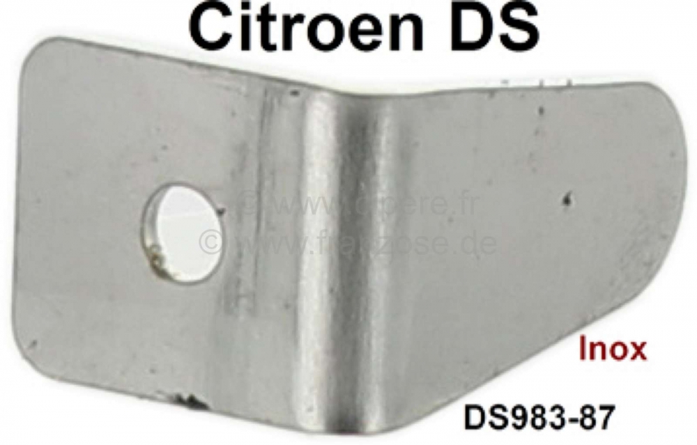 Citroen-DS-11CV-HY - Bevestigingsclip voor de voorste deurpanelen. Geschikt voor Citroën DS. Gemaakt van roest