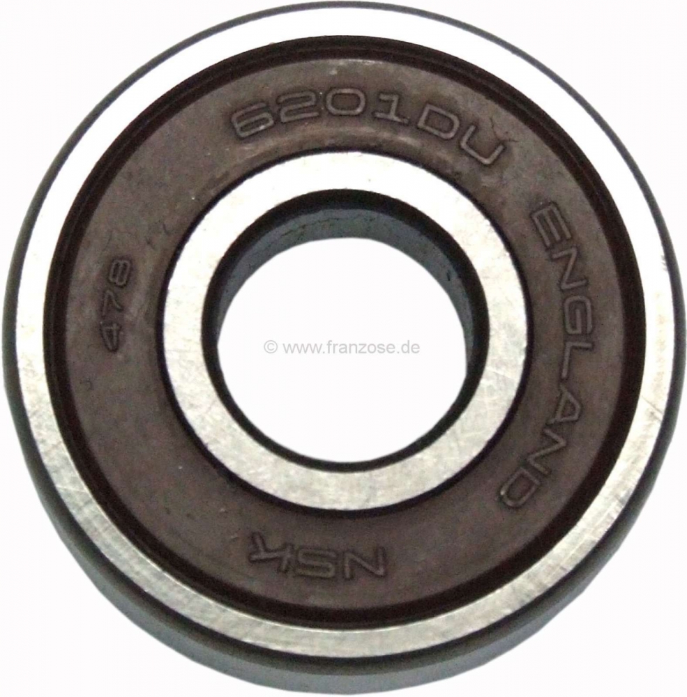 Citroen-DS-11CV-HY - Achterste lager, voor de Paris Rhone dynamo, 12 volt. Geschikt voor Citroen HY. Afmeting: 