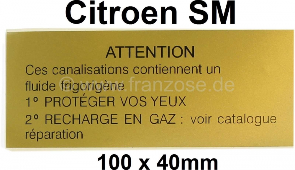 Citroen-DS-11CV-HY - SM, sticker 