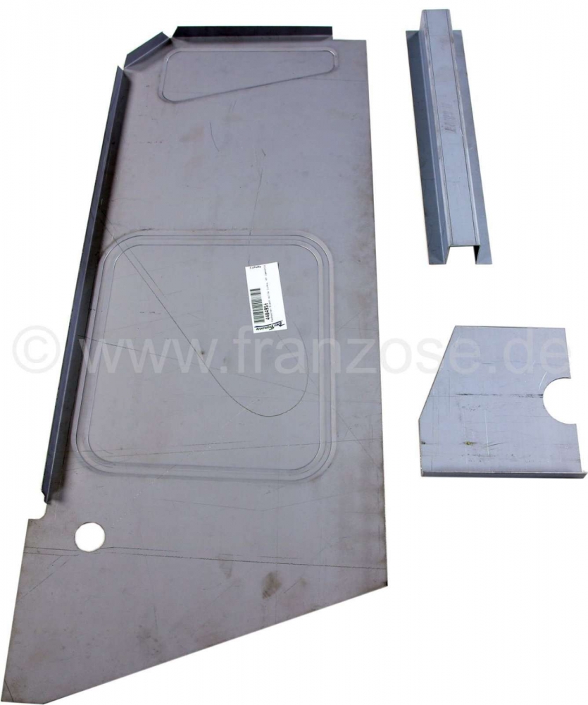 Citroen-DS-11CV-HY - Wielkast (links) plaatwerk midden, gesloten. Geschikt voor Citroen HY. Of. Nr. HY821-94A