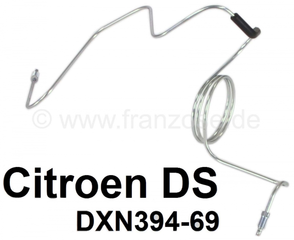 Sonstige-Citroen - Hydraulische leiding, voorrem, op de linker remklauw. Geschikt voor Citroen DS. Of. DXN394