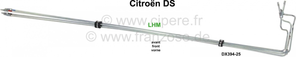 Sonstige-Citroen - Hydraulische leidingbundel vooraan. Hydraulisch systeem LHM. Geschikt voor Citroën DS, me
