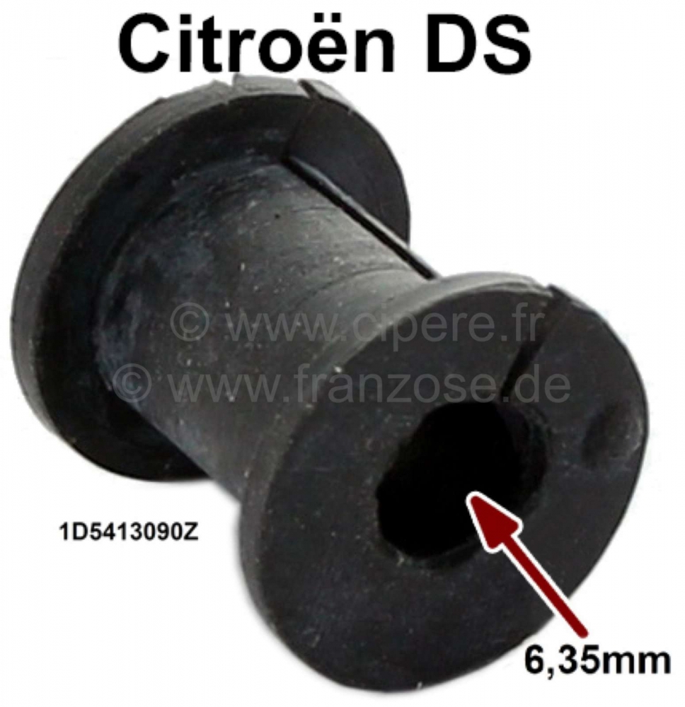 Sonstige-Citroen - Schuurrubber, voor hydraulische leiding van 6,35 mm (voor vastgeschroefde leidingen). Gesc