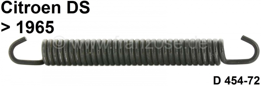 Sonstige-Citroen - Veer voor de handrem (32 windingen). Geschikt voor Citroen DS, tot modeljaar 1965, Besteln