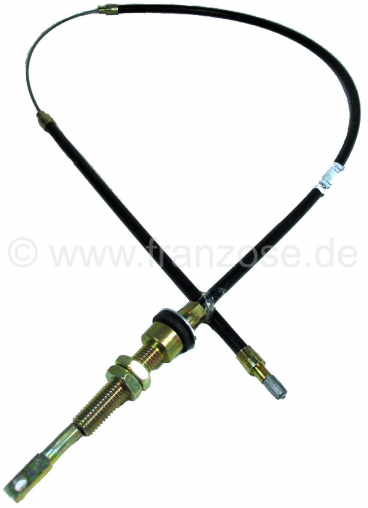 Sonstige-Citroen - Handremkabel voor voetbediening. Geschikt voor Citroen DS, vanaf modeljaar 1966 (motoren D
