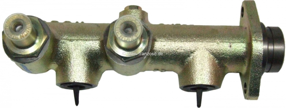Citroen-DS-11CV-HY - Hoofdremcilinder remsysteem met twee circuits. Geschikt voor Citroen HY, vanaf modeljaar 1