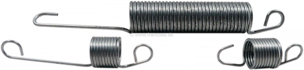 Citroen-DS-11CV-HY - Veerset remkrachtbegrenzer (remkrachtregelaar). Geschikt voor Citroen HY, vanaf modeljaar 