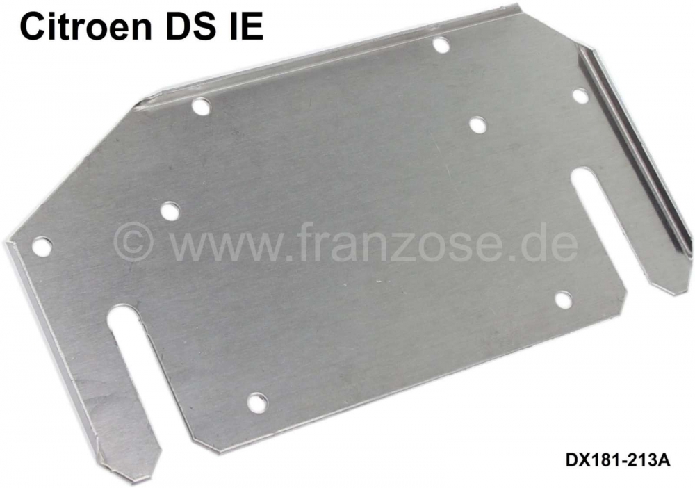 Citroen-DS-11CV-HY - Hittebeschermingsplaat uitlaatspruitstuk. Geschikt voor Citroen DS IE. Of. DX181-213A